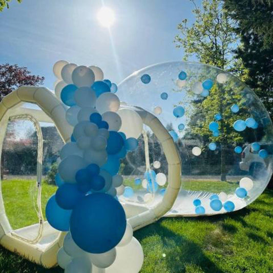 Inflatable Bubble House, Bubble Camping Tent 13ft Waterproof Transparent Dome for Home Party, Malls, Parks Event Exhibition with 1500w Blower