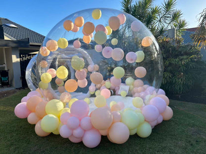 Inflatable Bubble House, Bubble Camping Tent 10ft Waterproof Transparent Dome for Home Party, Malls, Parks Event Exhibition with 1500w Blower