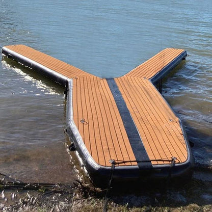 Floating Y Shape Inflatable Y Pontoon Platform Parking Dock for Jet Ski/Yacht/Boat