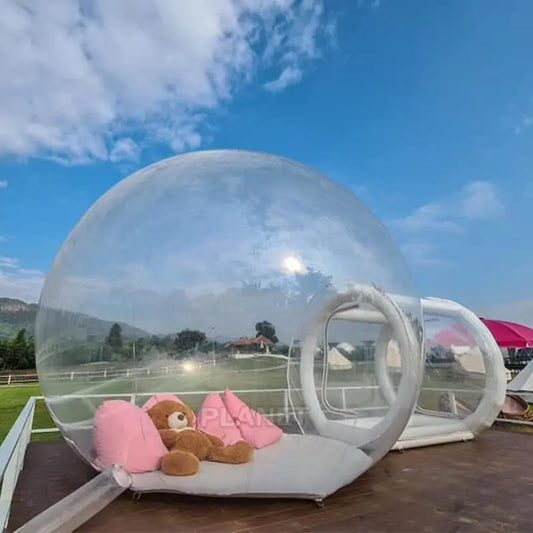 Inflatable Bubble House, Bubble Camping Tent 10ft Waterproof Transparent Dome for Home Party, Malls, Parks Event Exhibition with Blower