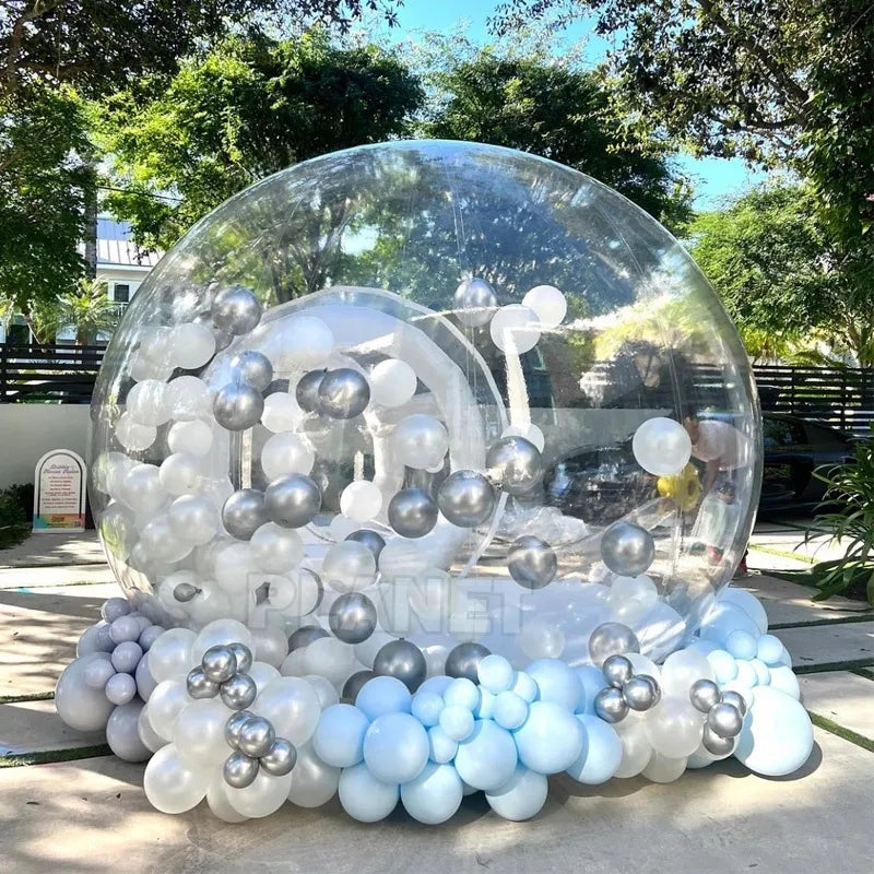 Transparent inflatable bubble house clear inflatable balloon house Camping Tent for Party, Event