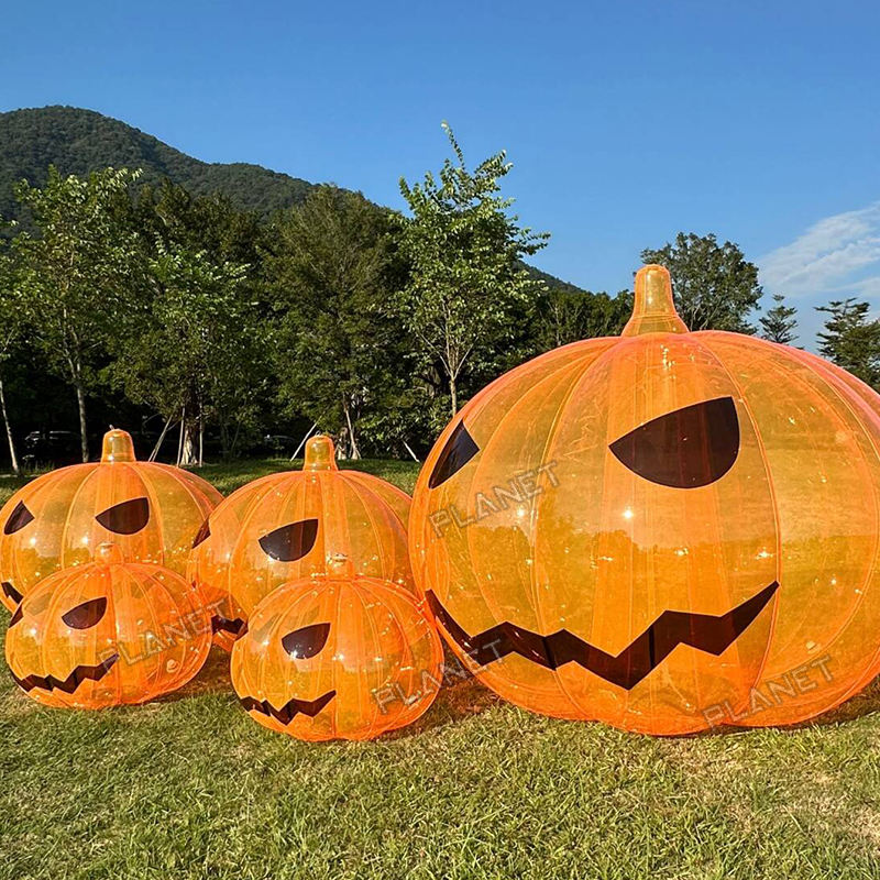 Giant Halloween Decoration Inflatable Pumpkin Ghost with air pump 600W