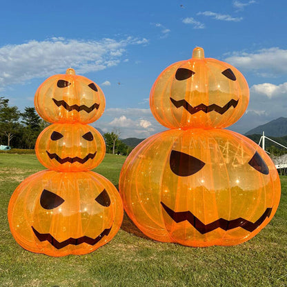 Giant Halloween Decoration Inflatable Pumpkin Ghost with air pump 600W