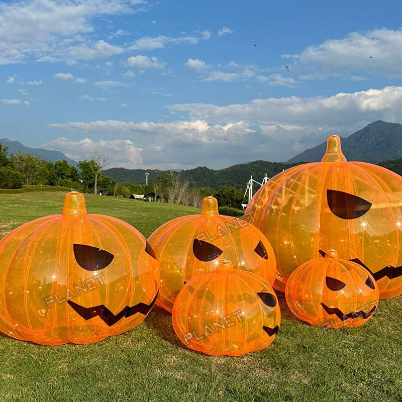 Giant Halloween Decoration Inflatable Pumpkin Ghost with air pump 600W