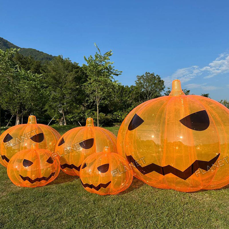 Giant Halloween Decoration Inflatable Pumpkin Ghost with air pump 600W