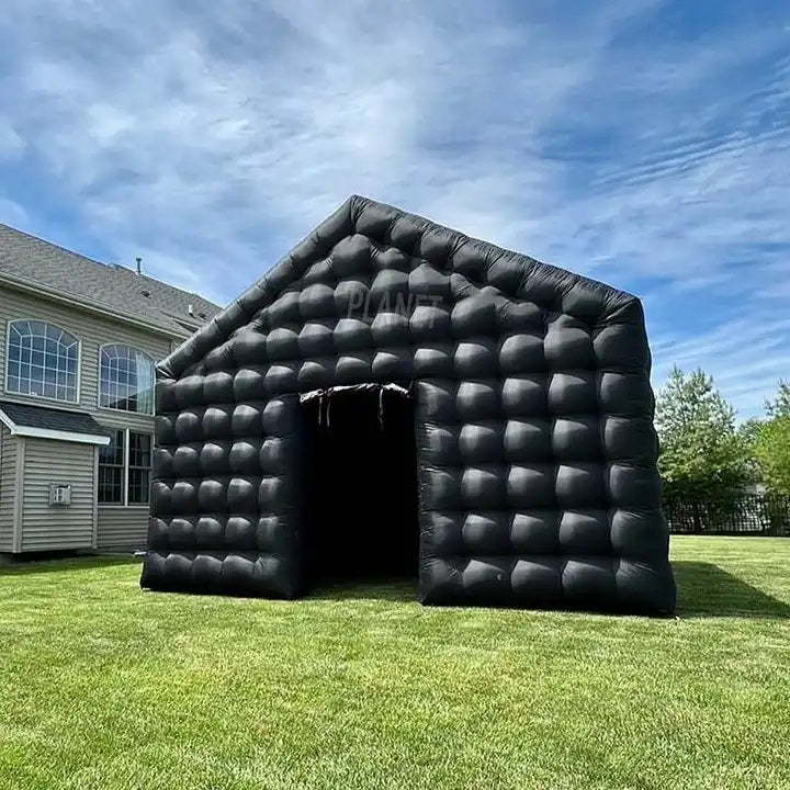 Portable backyard blow up party tent with LED inflatable night club for sale